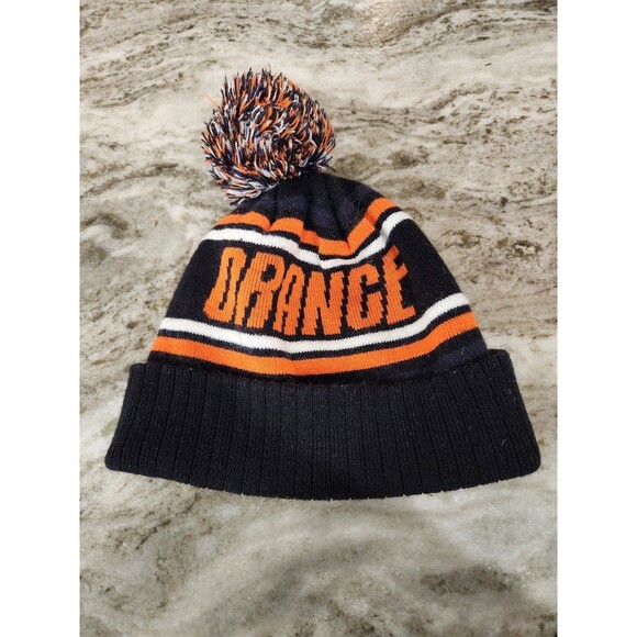 Syracuse Orange winter hat with pom pom - Picture 2 of 2